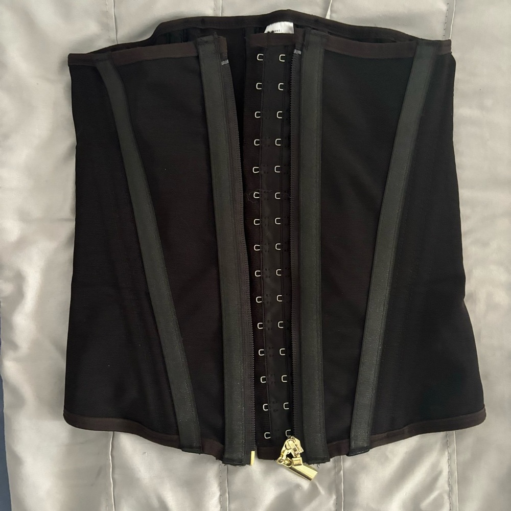 Black Waist Trainer Corset, size S